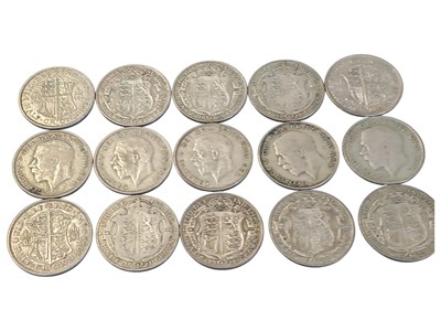 Lot 175 - COLLECTION OF KING GEORGE V HALF CROWNS