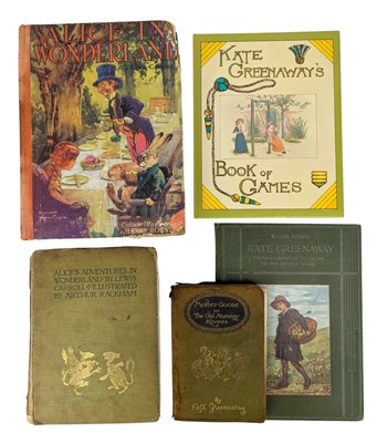 Lot 186 - CHILDREN'S LITERATURE - LEWIS CARROLL, KATE GREENAWAY, ARTHUR RACKHAM, ETC.