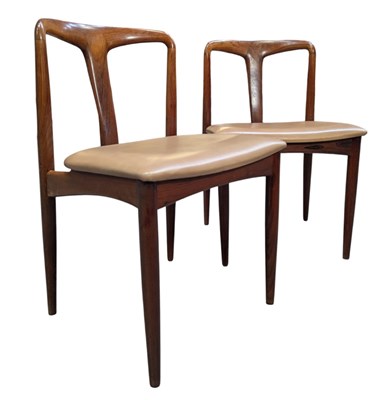 Lot 200 - JOHANNES ANDERSEN FOR ULDUM MOBELFABRIK - SET OF SIX JULIANE DINING CHAIRS