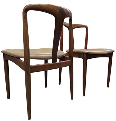 Lot 200 - JOHANNES ANDERSEN FOR ULDUM MOBELFABRIK - SET OF SIX JULIANE DINING CHAIRS