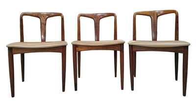 Lot 200 - JOHANNES ANDERSEN FOR ULDUM MOBELFABRIK - SET OF SIX JULIANE DINING CHAIRS