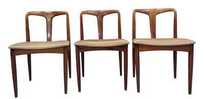 Lot 200 - JOHANNES ANDERSEN FOR ULDUM MOBELFABRIK - SET OF SIX JULIANE DINING CHAIRS