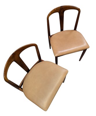 Lot 200 - JOHANNES ANDERSEN FOR ULDUM MOBELFABRIK - SET OF SIX JULIANE DINING CHAIRS