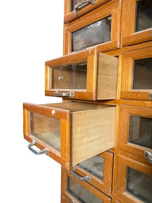Lot 149 - MID CENTURY THIRTY-DRAWER HABERDASHERY CABINET