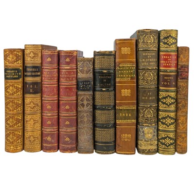 Lot 62 - BINDINGS - A COLLECTION OF 19TH & 20TH CENTURY LITERATURE IN DECORATIVE PRIZE BINDINGS