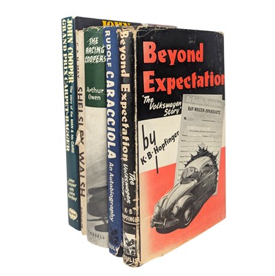 Lot 229 - CAR RACING & GRAND PRIX - COLLECTION OF BOOKS, SOME OF WHICH ARE SIGNED