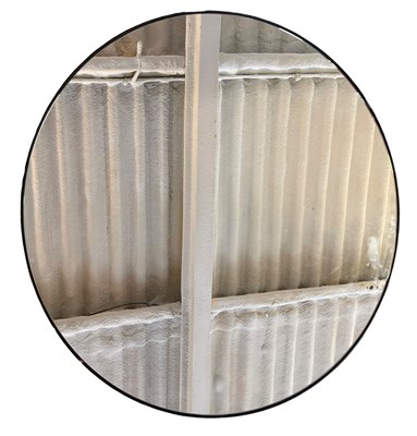 Lot 336 - BROSTE COPENHAGEN - LARGE MODERN DANISH MIRROR