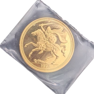 Lot 9 - 1973 ISLE OF MAN LEGAL TENDER GOLD COINS SET
