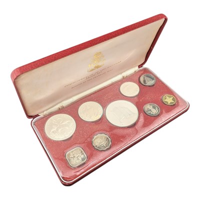Lot 127 - 1974 THE BAHAMAS FRANKLIN MINT PROOF COIN SET
