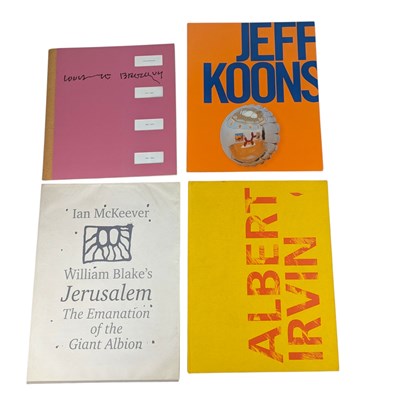 Lot 145 - ART PROGRAMMES - LOUIS DE BROCQUY, ALBERT IRVIN, IAN MCKEEVER & JEFF KOONS