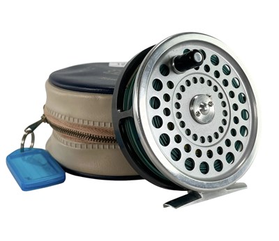 Lot 127 - HARDY BROS FLY FISHING REEL MARQUIS #10 IN ZIP CASE