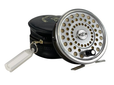 Lot 125 - HARDY BROS MARQUIS NUMBER 8/9 TROUT FLY REEL IN CASE