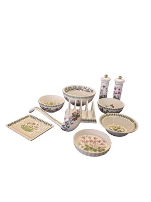 Lot 40 - COLLECTION VINTAGE PORTMERION BOTANIC GARDEN TABLEWARE