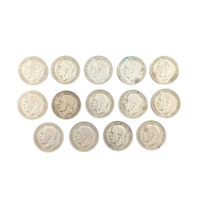 Lot 187 - COLLECTION OF KING GEORGE V HALF CROWNS