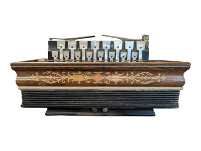 Lot 402 - 19TH CENTURY FRENCH FLUTINA ACCORDION