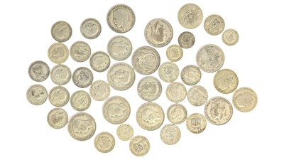 Lot 153 - COLLECTION OF BRITISH CIRCULATED SILVER COINS