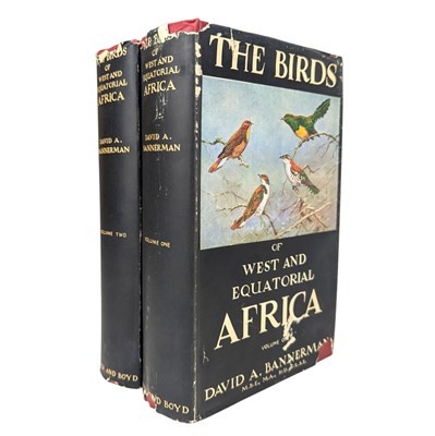 Lot 184 - BANNERMAN, DAVID ARMITAGE - 1953 THE BIRDS OF WEST AND EQUATORIAL AFRICA, 2VOLS
