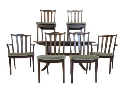 Lot 559 - G PLAN FURNITURE - LATE 20TH CENTURY TEAK DINING TABLE