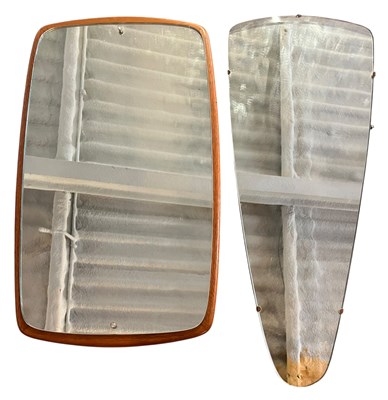 Lot 406 - TWO RETRO MID 20TH CENTURY MIRRORS