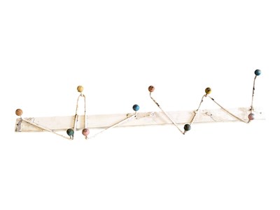Lot 613 - TWO VINTAGE MID 20TH CENTURY ATOMIC COAT HOOKS