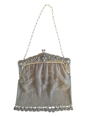Lot 224 - EARLY 20TH CENTURY VINTAGE MISER PURSE / CLUTCH