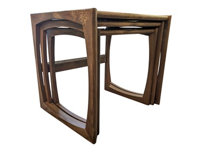 Lot 612 - G PLAN FURNITURE - MID CENTURY TEAK NEST OF TABLES