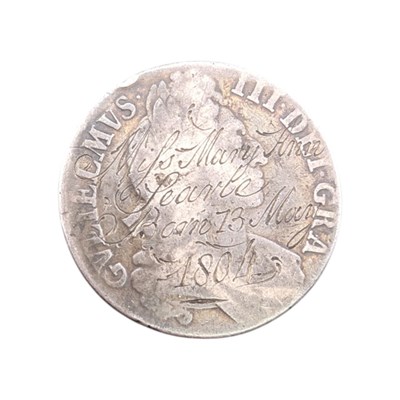 Lot 34 - 1696 KING WILLIAM III INSCRIBED SILVER CROWN