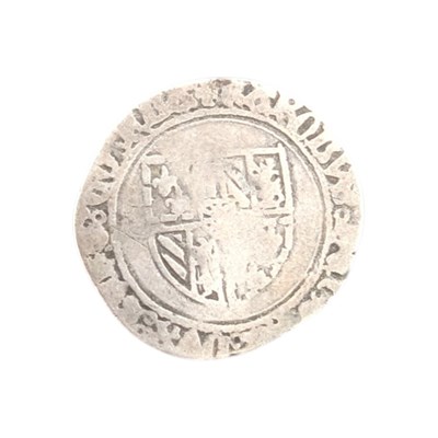 Lot 21 - 15TH CENTURY CHARLES THE BOLD DOUBLE PATARD