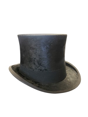 Lot 282 - WOODROW & SONS - 20TH CENTURY SILK TOP HAT