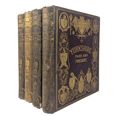 Lot 138 - BAINES, THOMAS - c.1870 YORKSHIRE: PAST AND PRESENT 4 VOLS