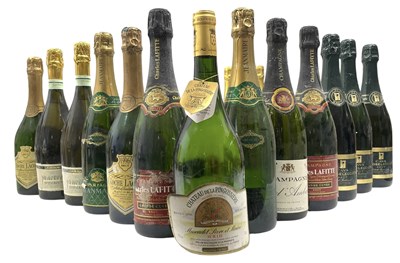 Lot 199 - THIRTEEN VINTAGE & LATER FRENCH & ITALIAN BOTTLES OF CHAMPAGNE & PROSECCO