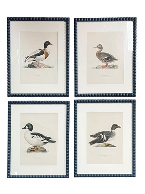 Lot 189 - SERIES OF FOUR MODERN INTERIOR DESIGNER PRINTS OF DUCKS