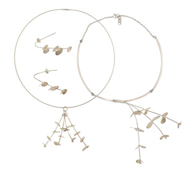 Lot 587 - ZELDA WONG - COLLECTION OF SILVER JEWELLERY