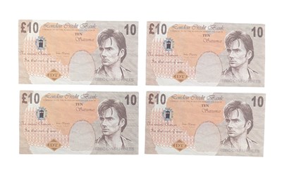 Lot 17 - DOCTOR WHO - THE RUNAWAY BRIDE - ORIGINAL PROP BANK NOTES