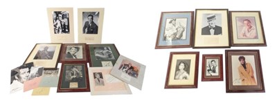 Lot 124 - AUTOGRAPHS - HOLLYWOOD AND OTHERS