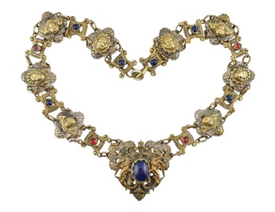Lot 532 - RENAISSANCE STYLE COLLAR NECKLACER