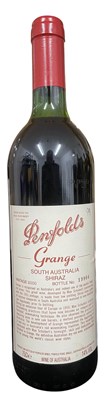 Lot 166 - PENFOLDS GRANGE SOUTH AUSTRALIA SHIRAZ WINE BOTTLE