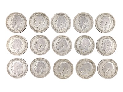 Lot 191 - COLLECTION OF KING GEORGE V ONE FLORINS