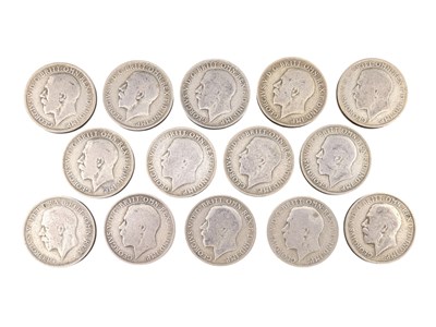Lot 192 - COLLECTION OF KING GEORGE V ONE FLORINS