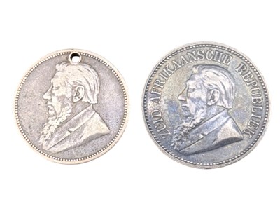 Lot 101 - 1896 SOUTH AFRICA SILVER TWO & A HALF SHILLINGS