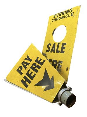 Lot 334 - ADVERTISING INTEREST - TWO 20TH CENTURY ALUMINIUM SIGNS