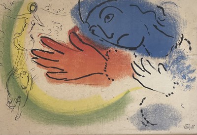 Lot 13 - MARC CHAGALL (1887-1985) - WOMAN CIRCUS RIDER/ CIRCUS RIDER, 1956 - LITHOGRAPH