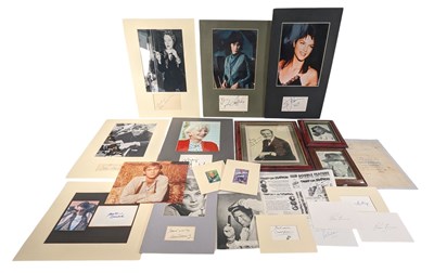 Lot 114 - AUTOGRAPHS - HOLLYWOOD, COMEDY & ENTERTAINERS