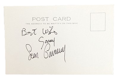 Lot 76 - SEAN CONNERY (D.2020) - JAMES BOND 007 - AUTOGRAPH ON CARD