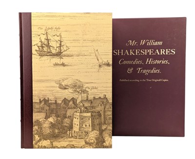 Lot 170 - SHAKESPEARE, WILLIAM - 1996 THE FIRST FOLIO OF SHAKESPEARE, THE NORTON FACSIMILE