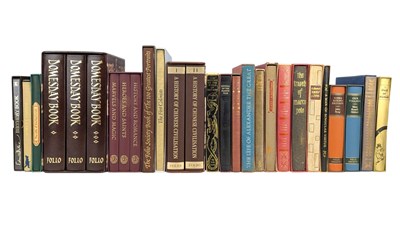 Lot 164 - THE FOLIO SOCIETY - COLLECTION OF 27 VOLUMES TO INC. HISTORY OF ROMANCE, PUNCH, EDMUND DULAC ETC