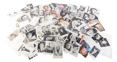 Lot 64 - BRITISH COMEDY - LARGE COLLECTION OF AUTOGRAPHS