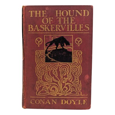 Lot 1 - DOYLE, ARTHUR CONAN - 1902 THE HOUND OF THE BASKERVILLES, FIRST EDITION, FIRST ISSUE