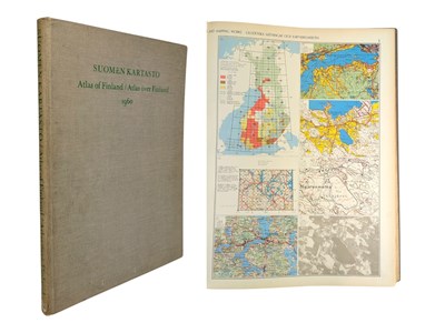 Lot 179 - SUOMEN KARTASTO - 1960 ATLAS OF FINLAND