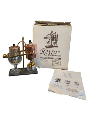 Lot 312 - LATE 20TH CENTURY RETRO BALANCE SIPHON COFFEEMAKER